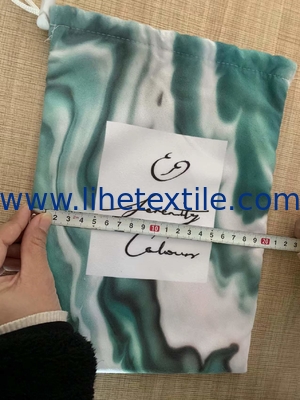 Promotional quick drying suede microfiber printed beach towel