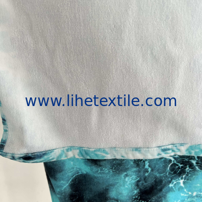 Customized Pattern Digital Printing 100% Cotton Beach Towel