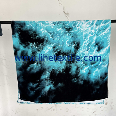 Customized Pattern Digital Printing 100% Cotton Beach Towel