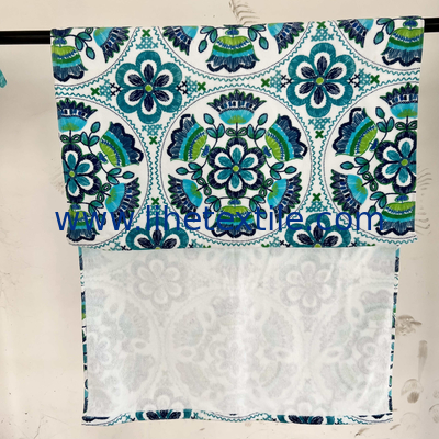 Customized logo printing 100% cotton beach towel logo printing