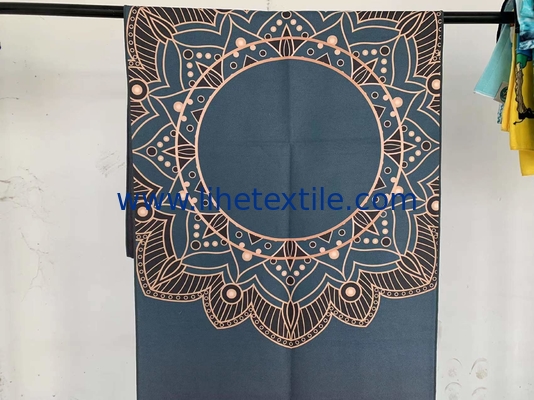 High quality comfortable soft printed design microfiber beach towel