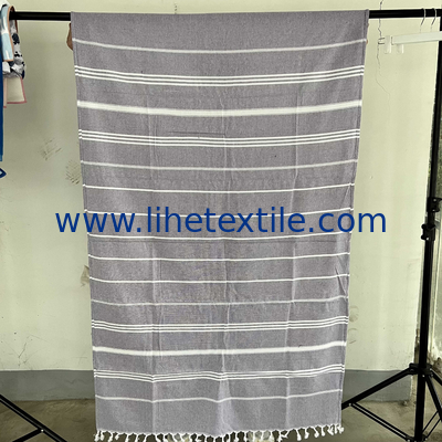 Customized logo printing 100% cotton beach towel logo printing