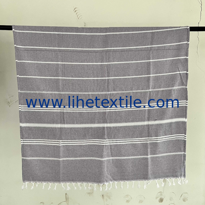 Customized logo printing 100% cotton beach towel logo printing