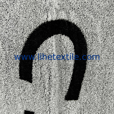 Customized logo printing 100% cotton beach towel logo printing