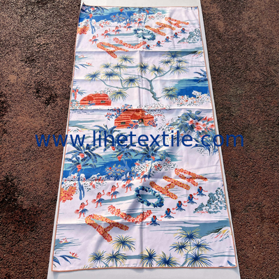 microfiber printed xxl beach towel Custom woven Logo Microfiber sand free towel