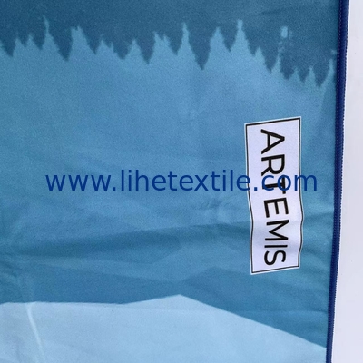Custom Printed Square Adults Personalized Microfiber Beach Towel Logo Beach Towel Pareo Towel With Bag