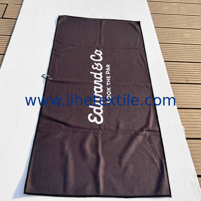 Oversized Portable Waffle Microfiber Kids Foldable Sand less Quick Dry Golf Yoga Mat Sublimation Beach Towel