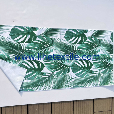 Customized logo microfiber beach towel factory direct