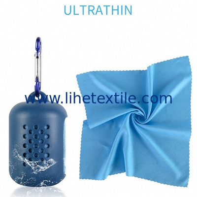 custom pattern logo microfiber ice towel
