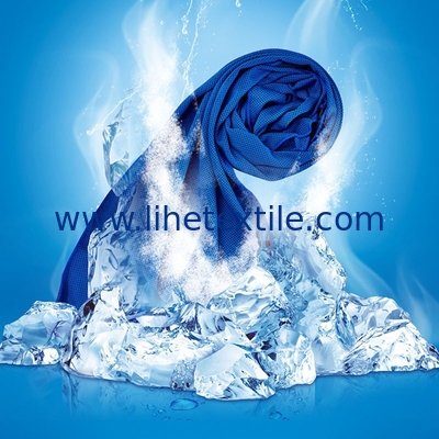 Custom Pattern Logo Microfiber Ice Towel