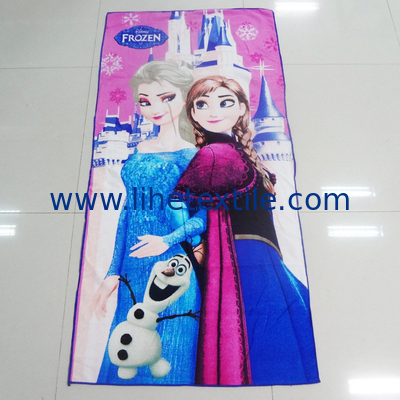 China Factory Hot Sale Square Microfiber Beach Towel Fast Dry