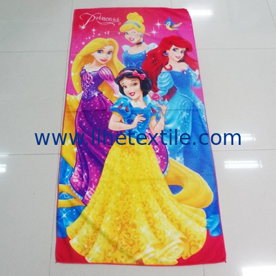 China Factory Hot Sale Square Microfiber Beach Towel Fast Dry