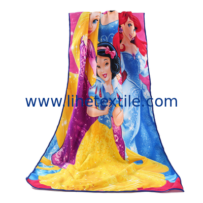 China Factory Hot Sale Square Microfiber Beach Towel Fast Dry