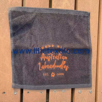 Customized embroidery design fancy face towel 100% cotton personalized face wash towel