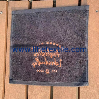 Customized embroidery design fancy face towel 100% cotton personalized face wash towel