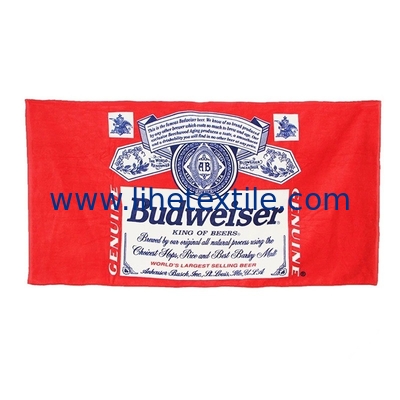 Custom Pattern Logo 100% Cotton Beach Towel