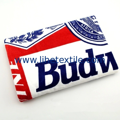 Custom Pattern Logo 100% Cotton Beach Towel