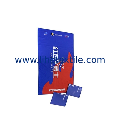 Does not fade quick dry printed  custom microfiber  beach towel with logo