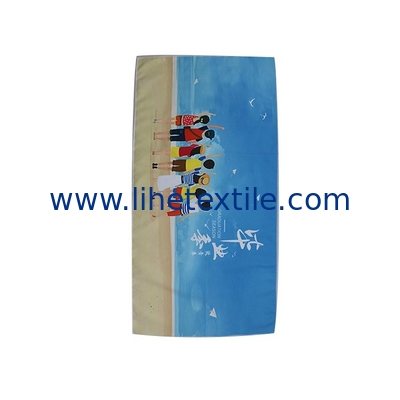 Newest Selling  microfiber printed  custom sand free beach towel