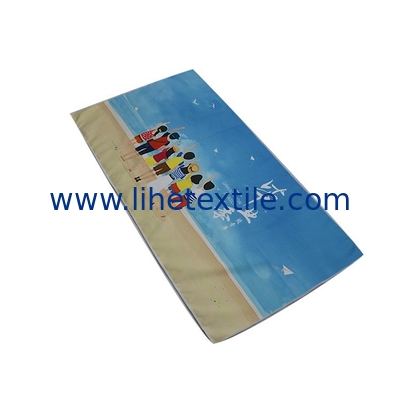 Newest Selling  microfiber printed  custom sand free beach towel
