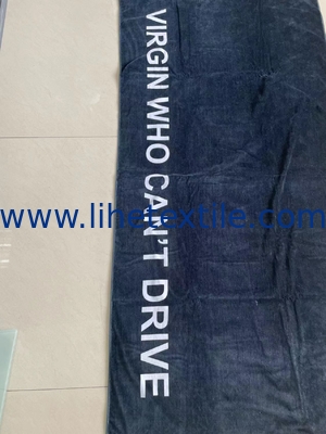 large size 100% cotton bath towel  custom print  beach towel with logo