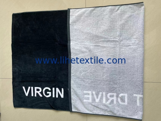 large size 100% cotton bath towel  custom print  beach towel with logo