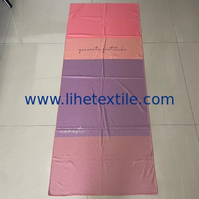 Fluffy and elastic bath towel  quick dry   waffle beach towel