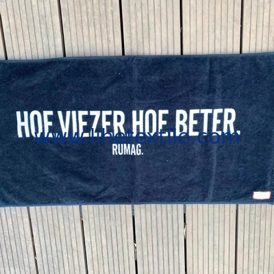 Newest Selling personalised custom cotton print beach towel