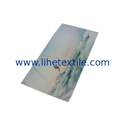 Manufacturer supply digital print cartoon summer custom microfiber beach towel