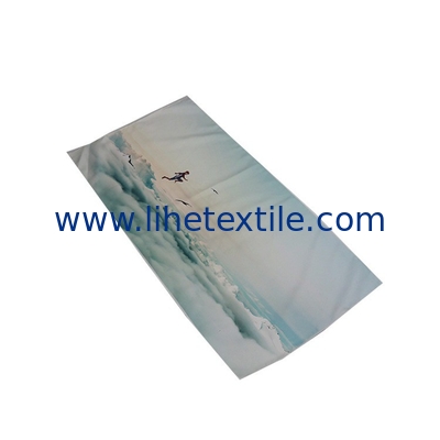 Manufacturer supply digital print cartoon summer custom microfiber beach towel