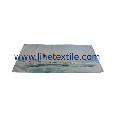 Manufacturer supply digital print cartoon summer custom microfiber beach towel