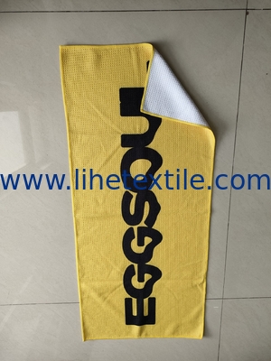 Recycled manufacturer Waffle beach towel wholesale printed summer  sand free beach towel