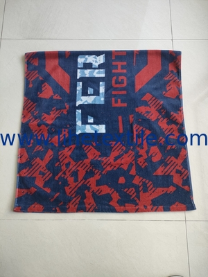 Amazon hot sale designer beach towel with logo printed cotton beach towel
