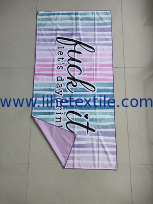Hotsale custom microfiber oversized recycled beach towel with logo quick dry beach towel