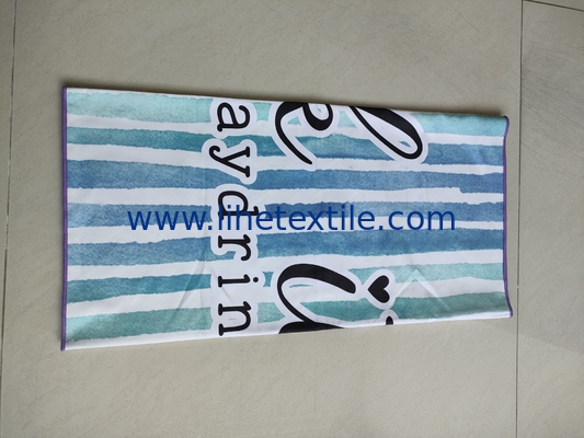 Hotsale custom microfiber oversized recycled beach towel with logo quick dry beach towel