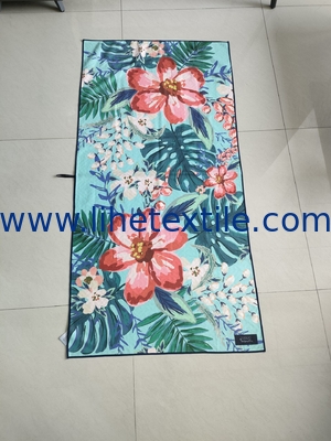 New design sand free custom print children waffle microfiber beach towel