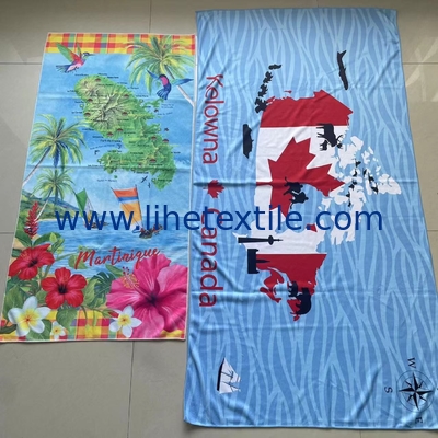 Hotsale luxury big summer beach towel microfiber sand free beach towel custom print oversized beach towels