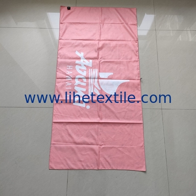Hotsale custom design swimming double side print  beach towel quick dry microfiber beach towel