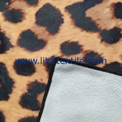 wholesale large microfiber beach towels with logo custom print  sand free beach towel leopard print beach towel