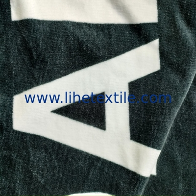 wholesale organic  100% cotton bath towels  luxury beach towel with logo custom print recycled beach towel