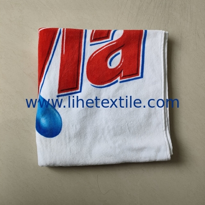 Clean and hygienic beach towels bath 100% cotton print beach towels with logo custom white beach towel