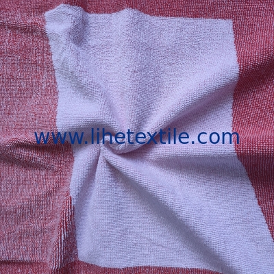 High quality cotton wholesale custom designer organic beach towel with logo beach towel yarn-dyed jacquard towel