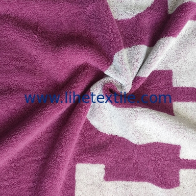 wholesale organic luxury cotton custom design kids beach towels jacquard beach towel with logo