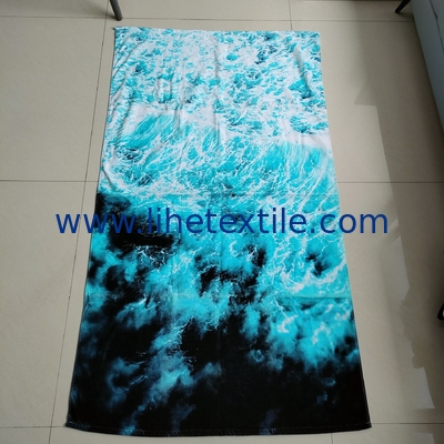 Hotsale organic cotton beach towel children custom quick dry quality bath towel printed beach towels