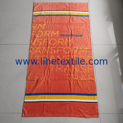 oversized cotton beach towel beach towels green and orange vertical stripes sand free beach towel