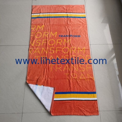 oversized cotton beach towel beach towels green and orange vertical stripes sand free beach towel