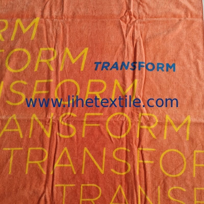 oversized cotton beach towel beach towels green and orange vertical stripes sand free beach towel