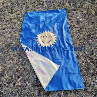 wholesale sublimation cartoon custom print beach towel with logo sand free quick dry microfiber beach towel