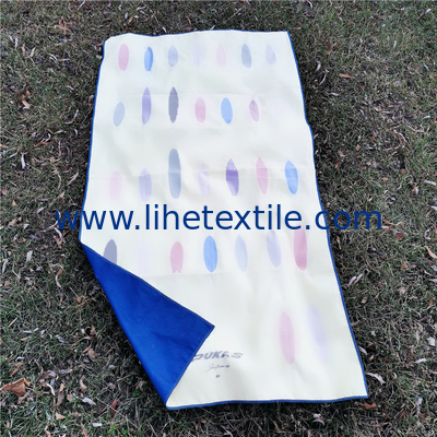 wholesale sublimation cartoon custom print beach towel with logo sand free quick dry microfiber beach towel