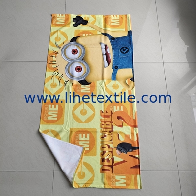 Luxury organic microfiber beach towels with logo custom designer recycled print quick dry kids beach towel